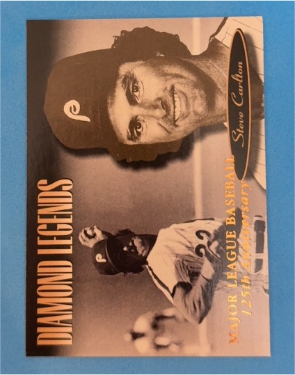 1994 Upper Deck Diamond Legends #155 Steve Carlton — front