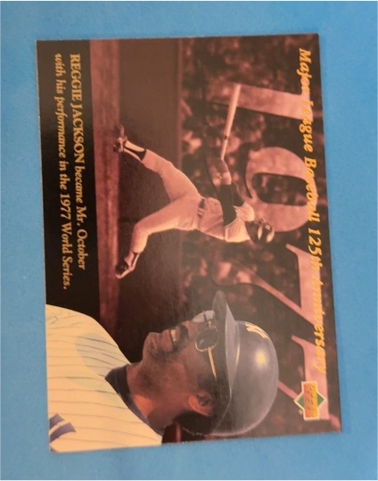 1994 Upper Deck All-Time Heroes #122 Reggie Jackson — front