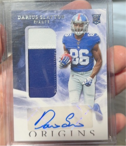 2019 Panini Origins #139 Darius Slayton — front