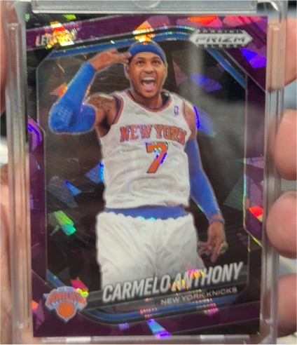 2023-24 Panini Prizm #186 Carmelo Anthony — front