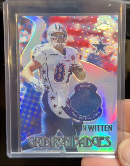 2005 Topps Chrome Gridiron Badges #GB-JWI Jason Witten — front