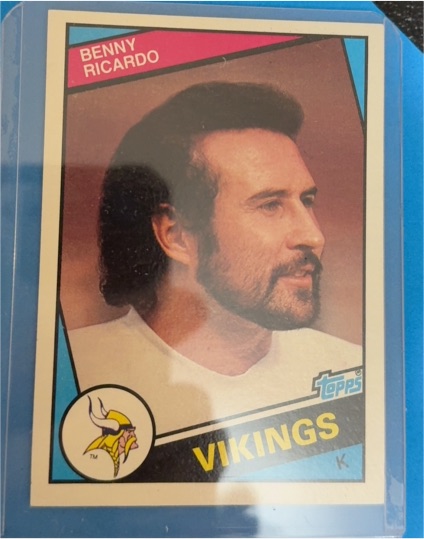 1984 Topps #296 Benny Ricardo — front
