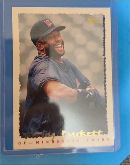 1995 Topps #534 Kirby Puckett — front