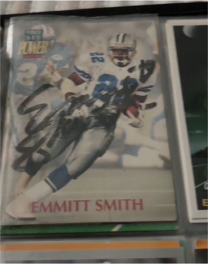1992 Pro Set Power #NNO Emmitt Smith — front
