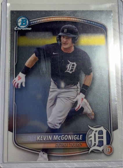 2025 Bowman Draft Chrome #BDC-59 Kevin McGonigle — front