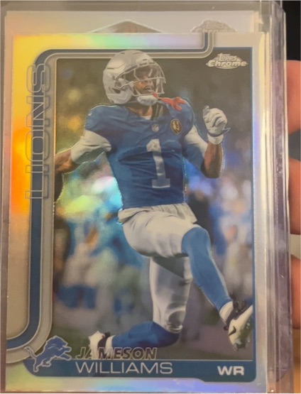 2025 Topps Chrome #97 Jameson Williams — front