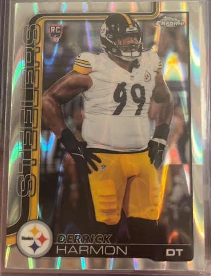 2025 Topps Chrome #361 Derrick Harmon — front