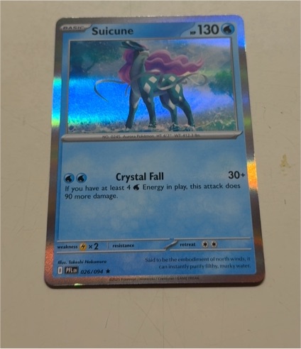 2021 Pokémon Phantasmal Flames #026 Suicune — front