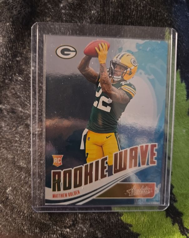 2025 Panini Absolute #RW-MGN Matthew Golden Rookie Wave — front