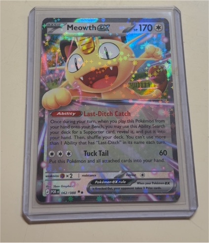 2016 Pokémon XY Evolutions #62 Meowth GX — front
