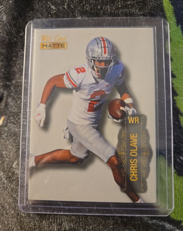 2022 Wild Card MATTE #MB-14 Chris Olave — front