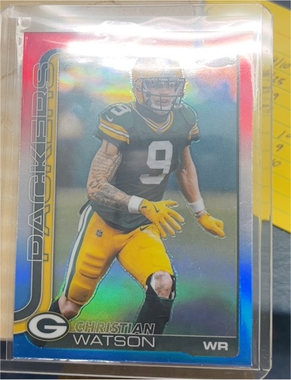 2025 Topps Chrome #112 Christian Watson — front