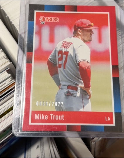 2022 Panini Donruss Retro 1988 #265 Mike Trout — front
