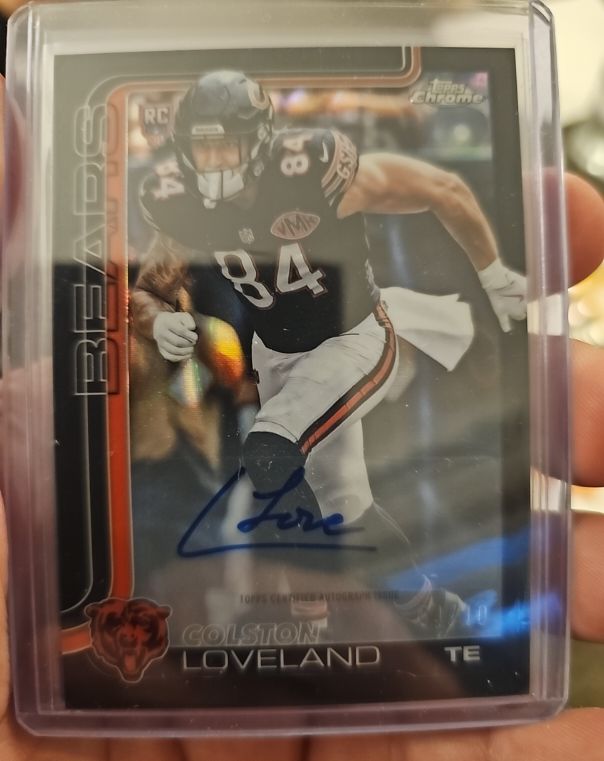 2025 Topps Chrome #RA-CL Colston Loveland — front