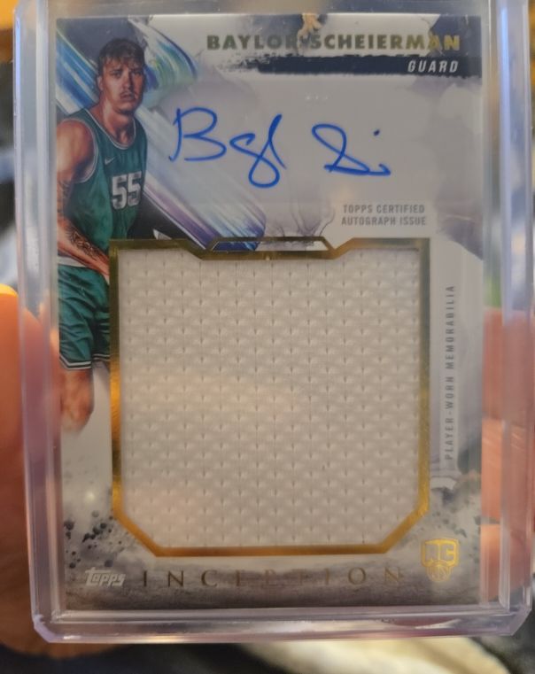 2024-25 Topps Inception #RJR-BS Baylor Scheierman — front
