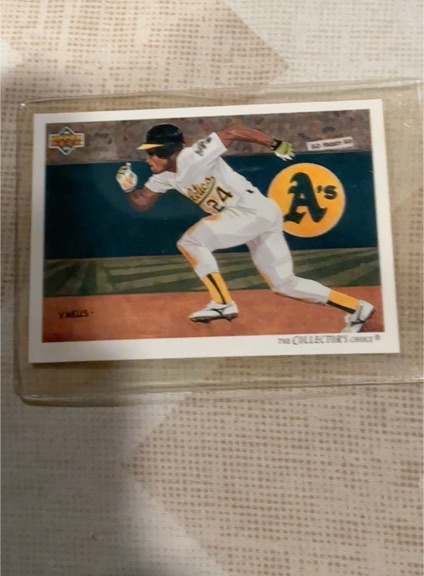 1992 Upper Deck The Collectors Choice #90 Rickey Henderson — front