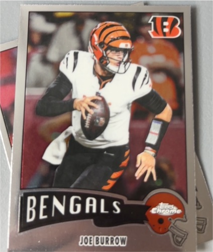 2025 Topps Chrome #1975-7 Joe Burrow — front