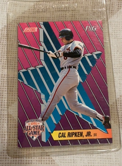 1992 Score P&G All-Star Game #5 Cal Ripken Jr. — front