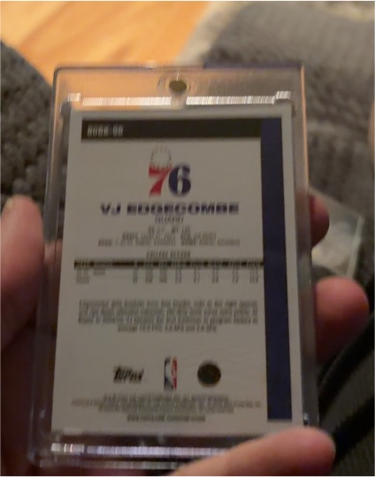 2025-26 Topps Chrome #VJ Edgecombe — front