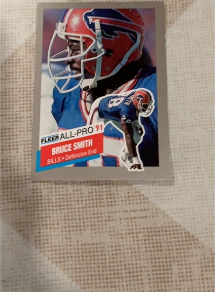 1991 Fleer All-Pro #5 Bruce Smith — front