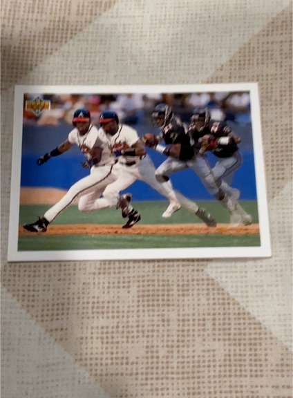 1992 Upper Deck #SP3 Deion Sanders Prime Time's Two — front