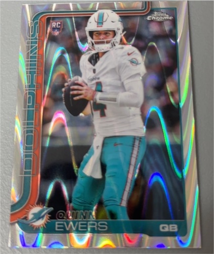 2025 Topps Chrome #316 Quinn Ewers — front