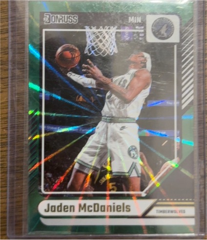 2024-25 Panini Donruss #36 Jaden McDaniels — front