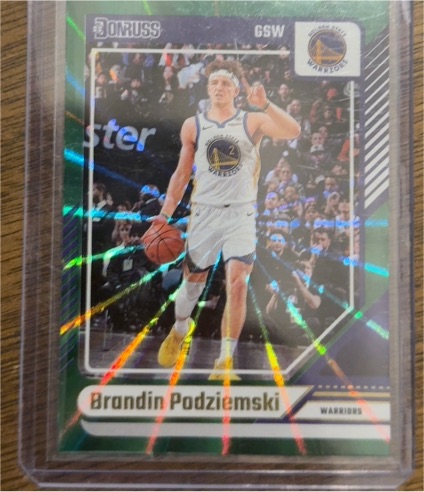 2024-25 Donruss #22 Brandin Podziemski — front