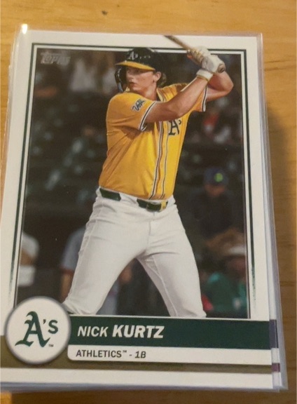 2026 Topps Flagship #83 Nick Kurtz — front