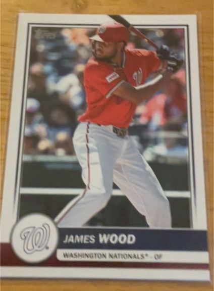 2026 Topps Flagship Collection #49 James Wood — front
