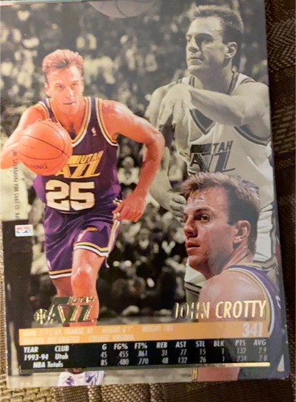 1992 Fleer Ultra #362 John Crotty — front