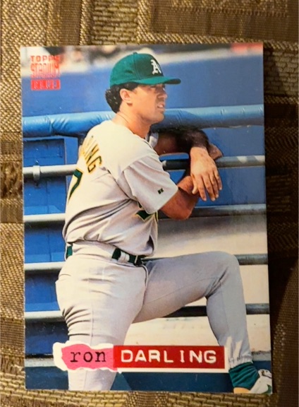 1994 Topps Stadium Club #428 Ron Darling — front
