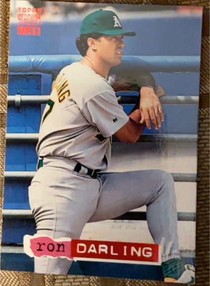 1994 Topps Stadium Club #428 Ron Darling — front