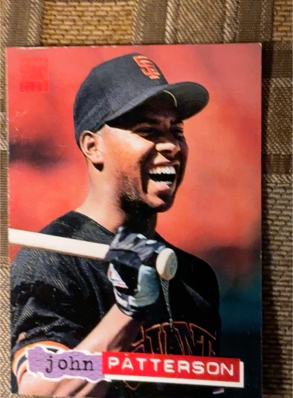 1994 Topps Stadium Club #381 John Patterson — front