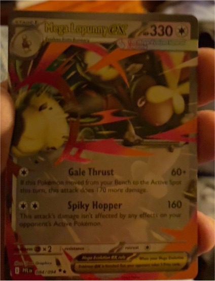 2016 Pokémon ME02: Phantasmal Flames #084 Mega Lopunny GX — front