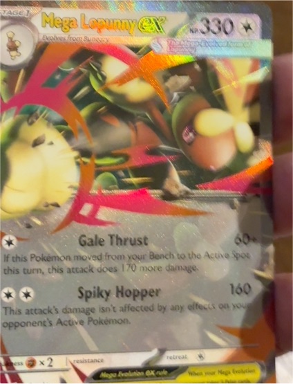 Mega Lopunny GX 2016 Phantasmal Flames #84 — front