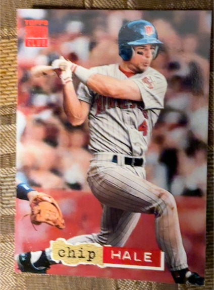 1994 Topps Stadium Club #501 Chip Hale — front
