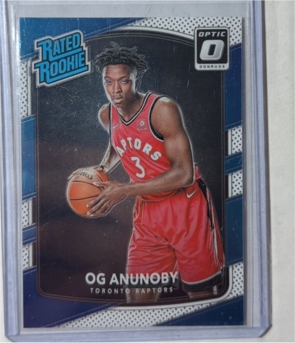2017-18 Panini Donruss Optic #178 OG Anunoby Rated Rookie — front