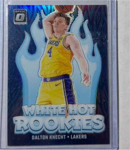 2024-25 Donruss Optic #9 Dalton Knecht White Hot Rookies — front