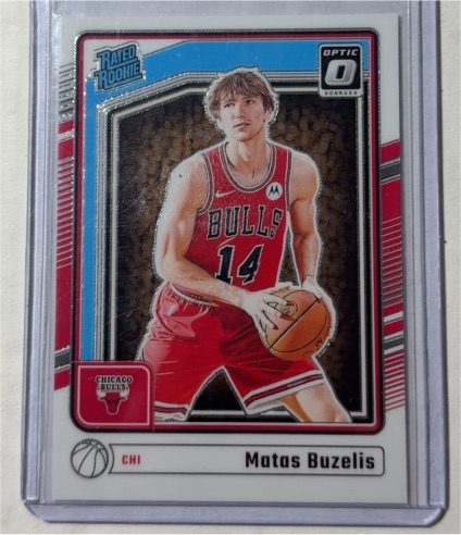 2024-25 Panini Donruss Optic #271 Matas Buzelis — front