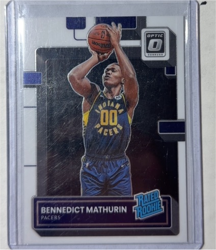 2022-23 Panini Donruss Optic #209 Bennedict Mathurin — front
