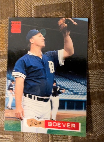 1994 Topps Stadium Club #458 Joe Boever — front