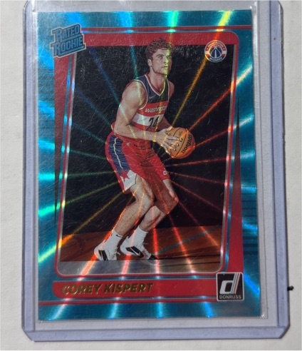 2021-22 Donruss #233 Corey Kispert Rated Rookie — front