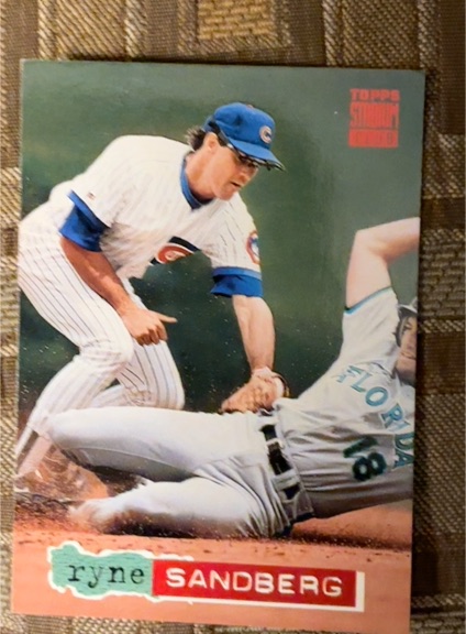 1994 Topps Stadium Club #397 Ryne Sandberg — front