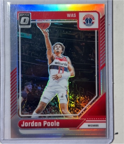 2024-25 Panini Donruss Optic #192 Jordan Poole — front