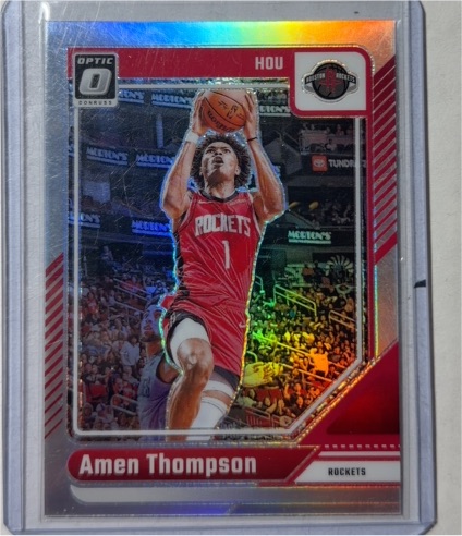 2024-25 Panini Donruss Optic #169 Amen Thompson — front