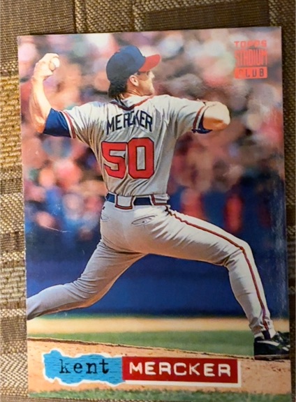 1994 Topps Stadium Club #360 Kent Mercker — front