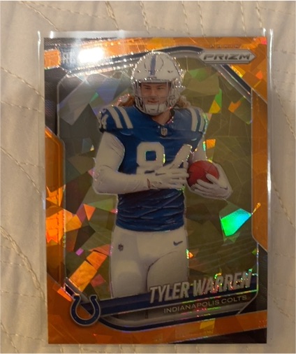 2025 Panini Prizm #339 Tyler Warren — front