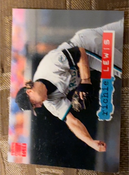 1994 Topps Stadium Club #427 Richie Lewis — front