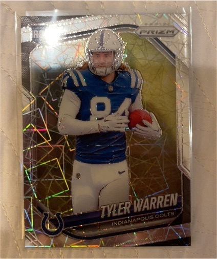 2025 Panini Prizm Football #339 Tyler Warren — front